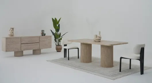 Product img 1, Roma Traverten Yemek Odası Takımı